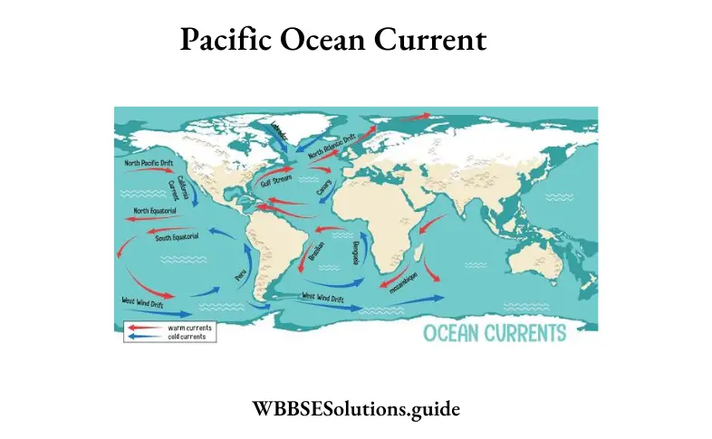 WBBSE Solutions For Class 10 Geography And Environment Chapter 3 Hydrosphere Pacific Ocean Current