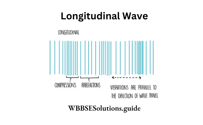 WBBSE Solutions For Class 9 Physical Science And Environment Chapter 7 Sound Longitudinal Wave