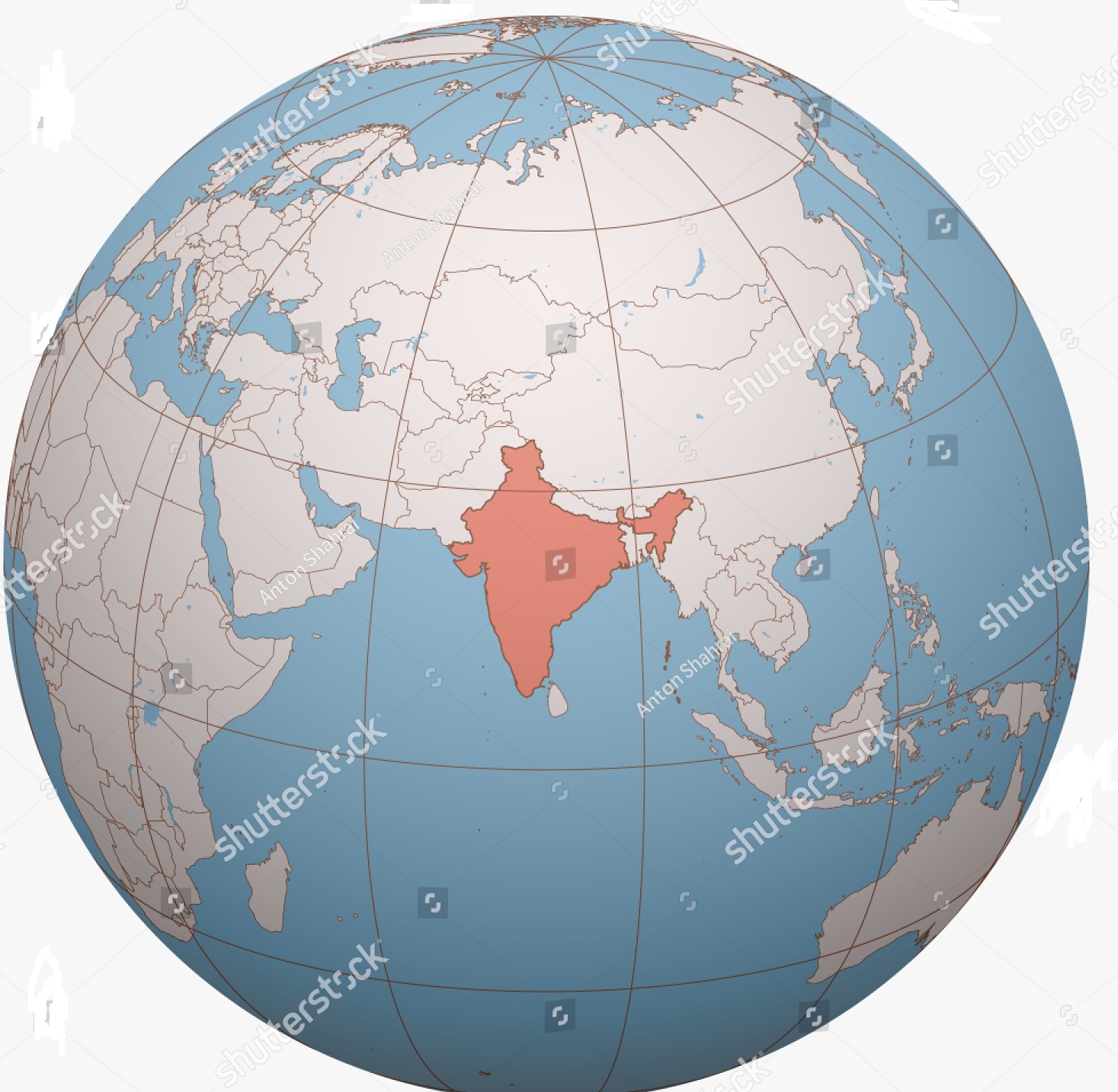 WBBSE Notes For Class 6 Physical Geography Chapter 10 India - Location ...