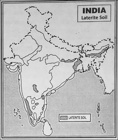 WBBSE Notes For Class 6 Physical Geography Chapter 10 India - Soils Of India Laterite Soils Of India