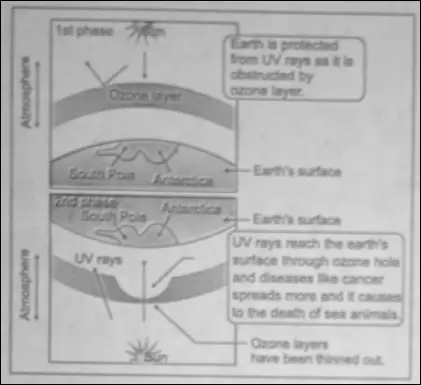 WBBSE Notes For Class 6 Physical Geography Chapter 8 Air Pollution Depletion Of Ozoen Layers