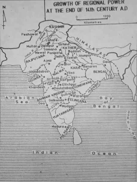 WBBSE Notes For Class 7 History Chapter 4 Delhi Sultanate Turko Afghan Rule Growth of religion