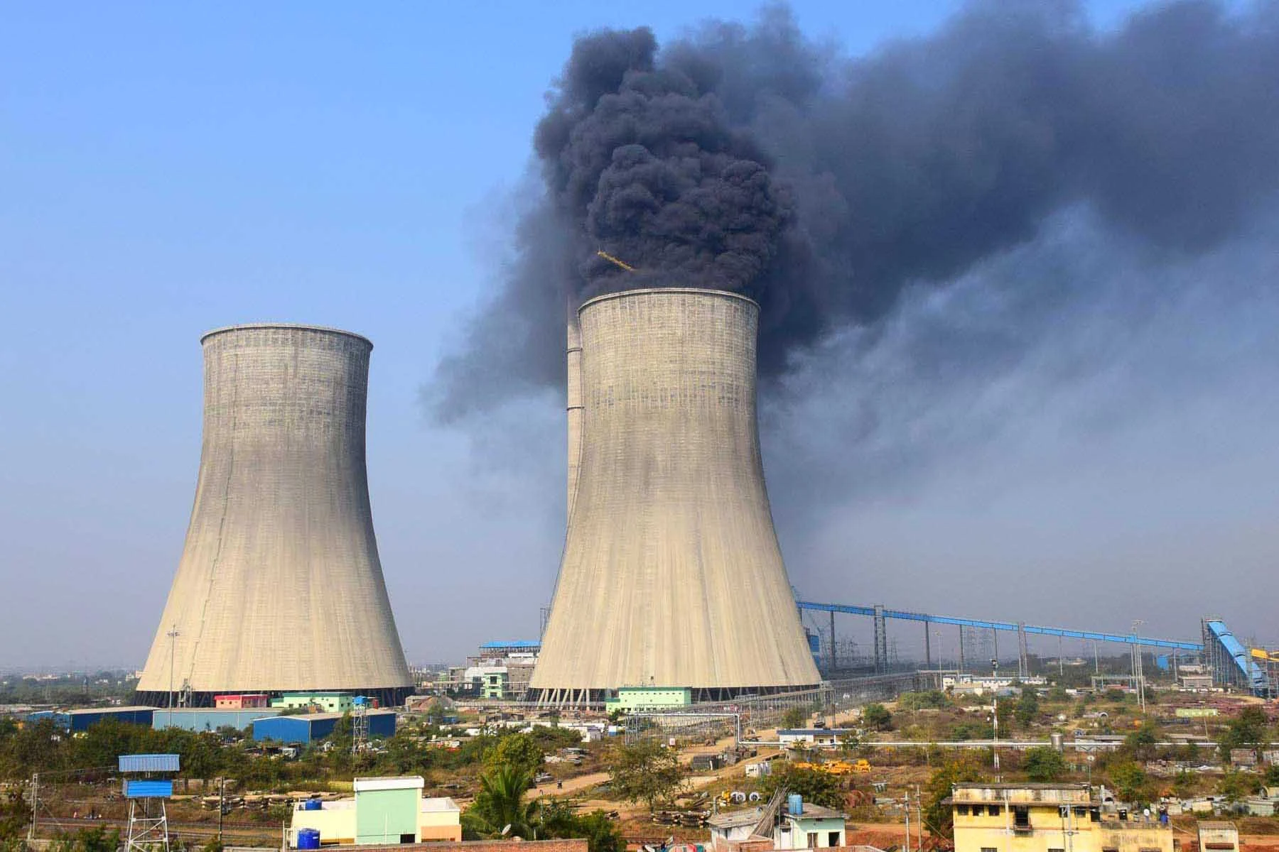 WBBSE Notes For Class 8 Chapter 7 Human Activities And Environmental Degradation Influence Of Thermal Power Plant On Environment