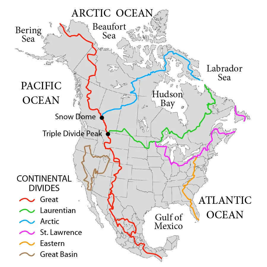 WBBSE Notes For Class 8 Geography Chapter 9 North America Rivers And Lakes Of North America