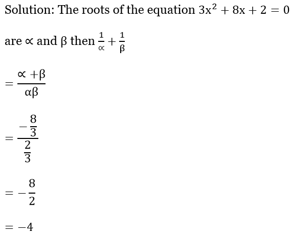 WBBSE Solutions For Class 10 Maths Chapter 1 Quadratic Equations In One Variable 30