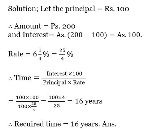 WBBSE Solutions For Class 10 Maths Chapter 2 Simple Interest 28