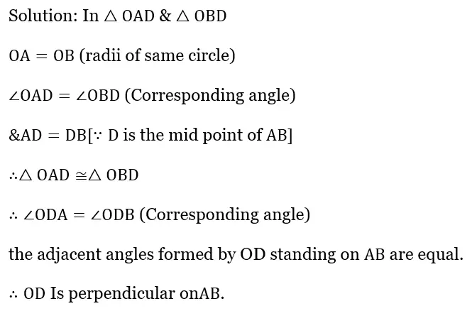 WBBSE Solutions For Class 10 Maths Chapter 3 Theorems Related To Circle 4
