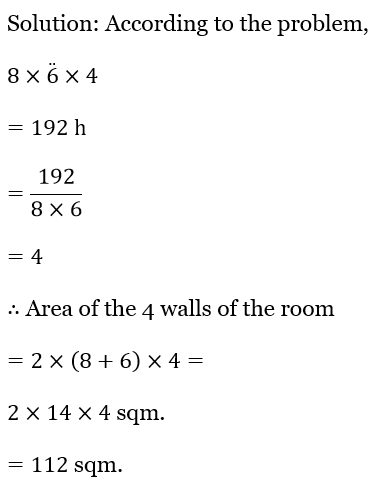 WBBSE Solutions For Class 10 Maths Chapter 4 Rectangular Parallelopiped Or Cuboid 10