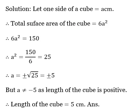 WBBSE Solutions For Class 10 Maths Chapter 4 Rectangular Parallelopiped Or Cuboid 5