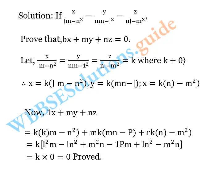 WBBSE Solutions For Class 10 Maths Chapter 5 Ration And Proportion 13