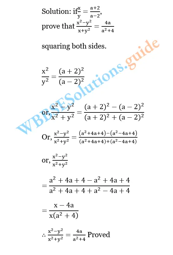 WBBSE Solutions For Class 10 Maths Chapter 5 Ration And Proportion 15
