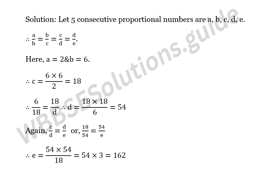 WBBSE Solutions For Class 10 Maths Chapter 5 Ration And Proportion 3