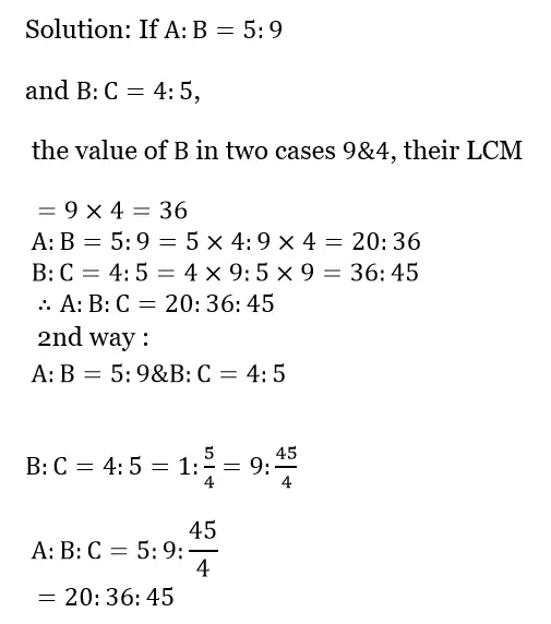 WBBSE Solutions For Class 10 Maths Chapter 5 Ration And Proportion ...