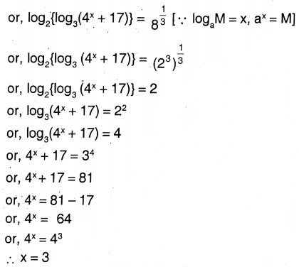 WBBSE Solutions For Class 9 Maths Chapter 21 Logarithm Exercise 21 Q10-1