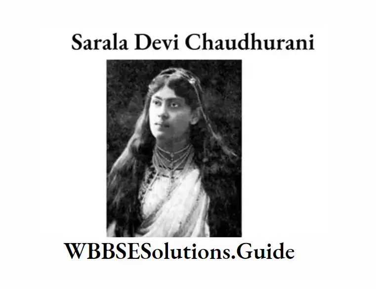 Chapter 7 Movements Organized By Women, Students, And Marginal People In 20th Century India Characteristics And Analyses Sarala Devi Chaudhurani