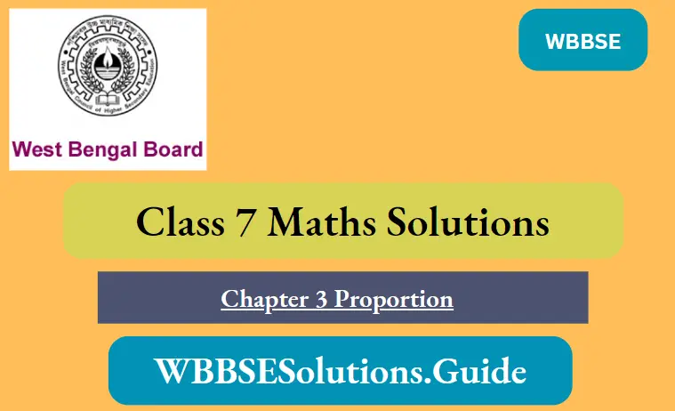 Class 7 math chapter 3 WBBSE