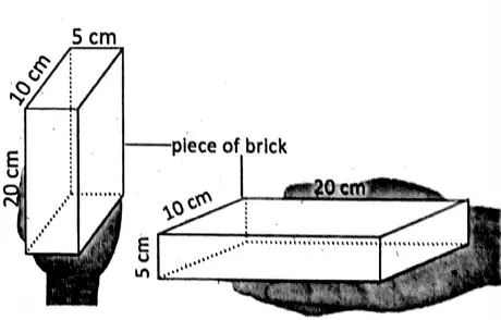 WBBSE Notes For Class 6 General Science And Environment Chapter 7 Statics And Dynamics Of Fluid Concept of Pressure