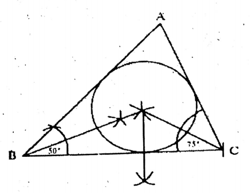 WBBSE Solutions For Class 10 Maths Chapter 11 Construction Of Circumcircle And Incircle Of A Triangle 4