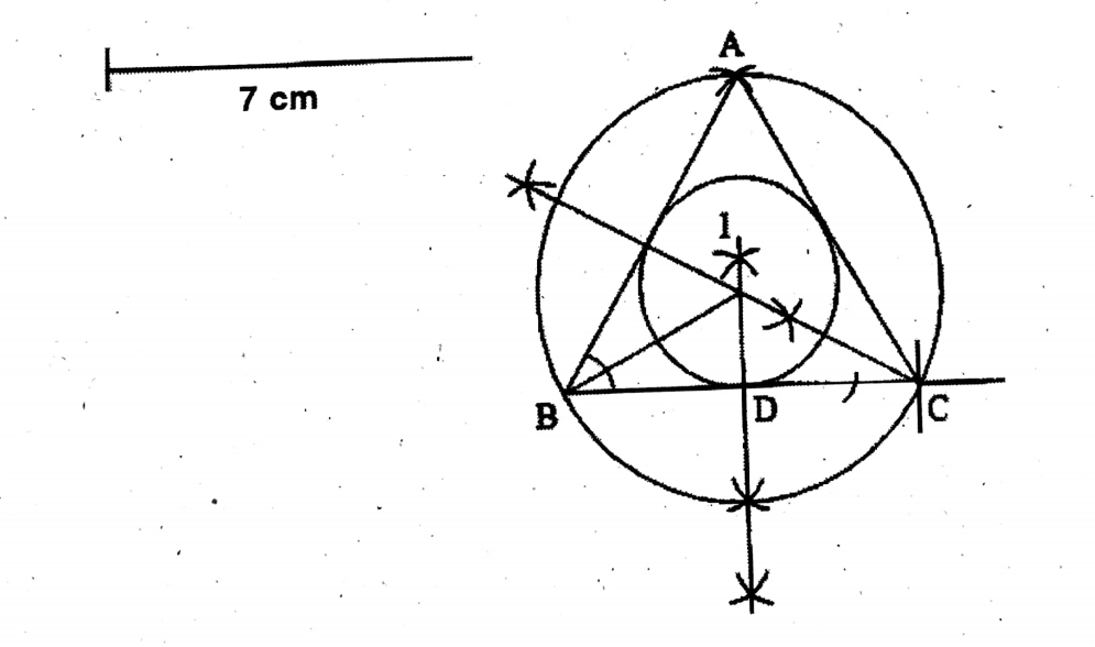 WBBSE Solutions For Class 10 Maths Chapter 11 Construction Of Circumcircle And Incircle Of A Triangle 9