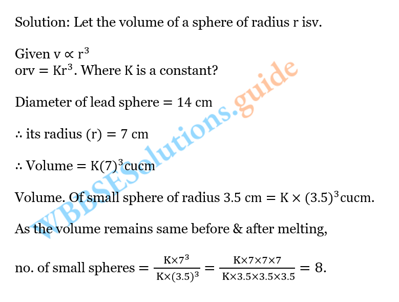 WBBSE Solutions For Class 10 Maths Chapter 13 Variation 3