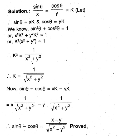 WBBSE Solutions For Class 10 Maths Chapter 23 Trigonometric Ratios And Trigonometric Identities 20