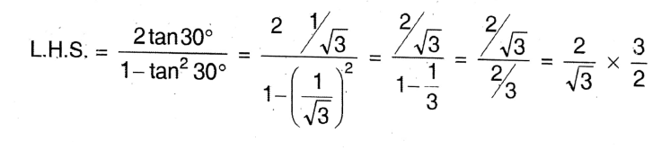WBBSE Solutions For Class 10 Maths Chapter 23 Trigonometric Ratios And Trigonometric Identities 9