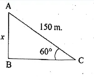 WBBSE Solutions For Class 10 Maths Chapter 25Application Of Trigonometric Ratios Heights & Distances 11