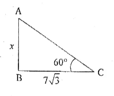 WBBSE Solutions For Class 10 Maths Chapter 25Application Of Trigonometric Ratios Heights & Distances 13