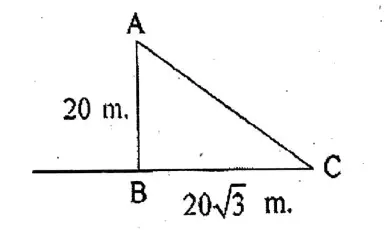 WBBSE Solutions For Class 10 Maths Chapter 25Application Of Trigonometric Ratios Heights & Distances 2