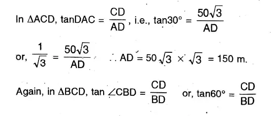 WBBSE Solutions For Class 10 Maths Chapter 25Application Of Trigonometric Ratios Heights & Distances 32