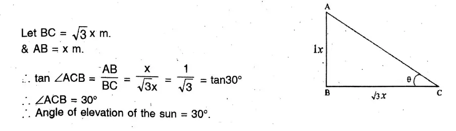 WBBSE Solutions For Class 10 Maths Chapter 25Application Of Trigonometric Ratios Heights & Distances 47