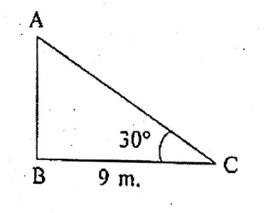 WBBSE Solutions For Class 10 Maths Chapter 25Application Of Trigonometric Ratios Heights & Distances 8