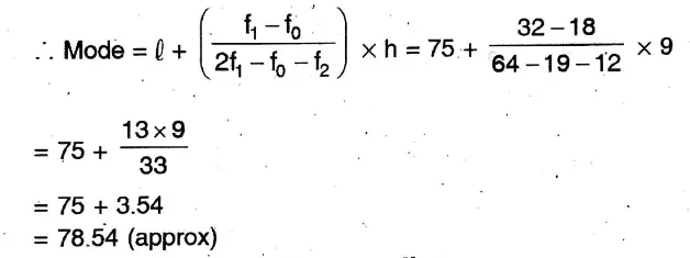 WBBSE Solutions For Class 10 Maths Chapter 26 Statistics Mean, Median, Ogive, Mode 13