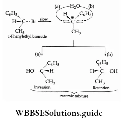 Basic chemistry Class 12 Chapter 10 Haloalkanes and Haloarenes 1-Phenylethyl bromide racemic mixture