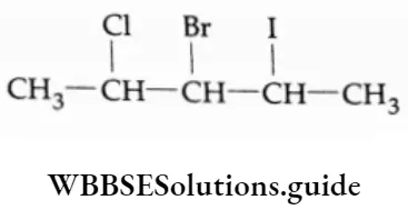 Basic chemistry Class 12 Chapter 10 Haloalkanes and Haloarenes 3-Bromo-2-chloro-4-iodopentane