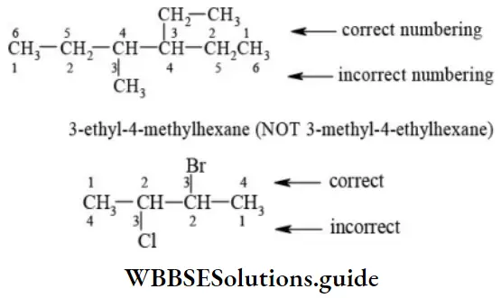NEET General Organic Chemistry Nomenclature Of Organic Compounds E Numbering Of Different Substitutes