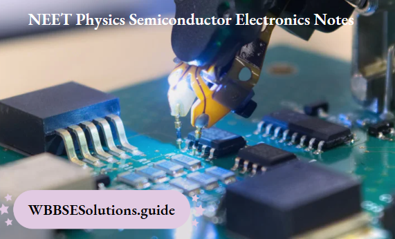 NEET Physics Semiconductor Electronics Notes