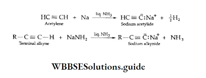 Class 11 Basic Chemistry Chapter 13 Hydrocarbons Acidic Nature Of Alkynes