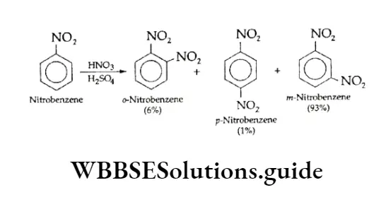 Class 11 Basic Chemistry Chapter 13 Hydrocarbons Nitration of nitrobenzene