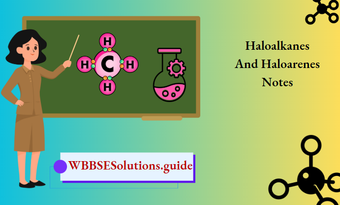 Haloalkanes And Haloarenes Notes