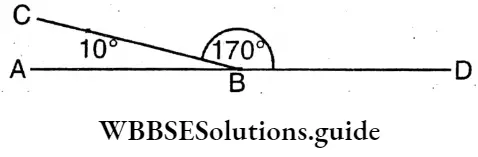 WBBSE Solution For Class 8 Chapter 6 Complementary Angles Supplementary Angles And Adjacent Angles ABC And CBD Are Supplementary Angles.