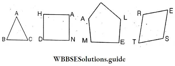 WBBSE Solutions Class 8 Chapter 20 Geometrical Proofs Salema And Bibhas