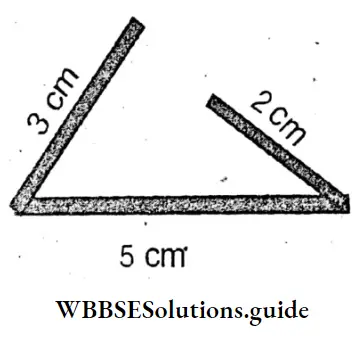 WBBSE Solutions Class 8 Chapter 20 Geometrical Proofs Two Sticks Of Length 3cm And 5cm Respectively