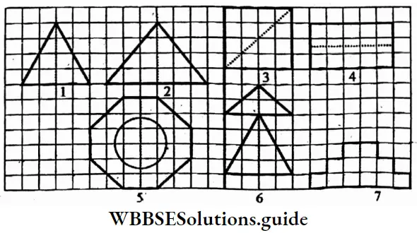 WBBSE Solutions For Class 6 Maths Chapter 23 Symmetry Lines Of Symmetry