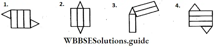 WBBSE Solutions For Class 6 Maths Chapter 26 Open Shapes Of Regular Solids A Is Opened This Solid