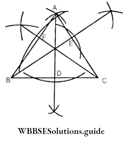 WBBSE Solutions For Class 7 Maths Chapter 14 Properties Of Triangle ABC Is An Equilateral Triangle
