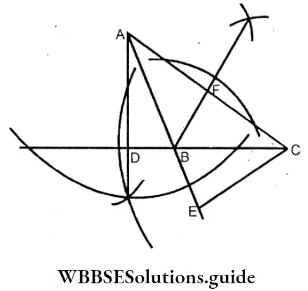 WBBSE Solutions For Class 7 Maths Chapter 14 Properties Of Triangle ABC Obtused Angled Triangle