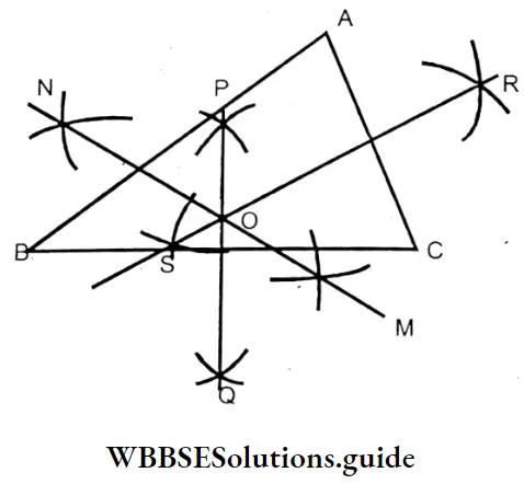 WBBSE Solutions For Class 7 Maths Chapter 14 Properties Of Triangle Right Angled Triangle Medains