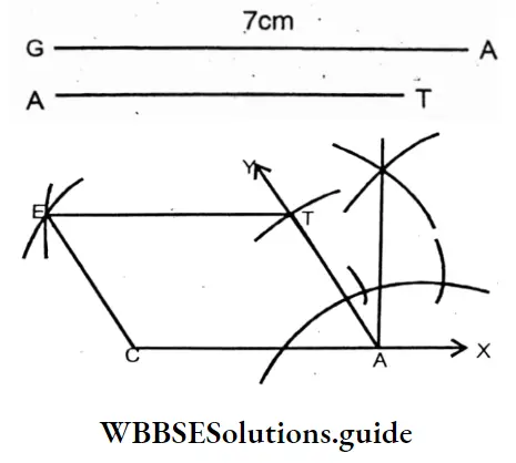 WBBSE Solutions For Class 7 Maths Chapter 21 Construction Of Quadrilateral Parallelogram GATE
