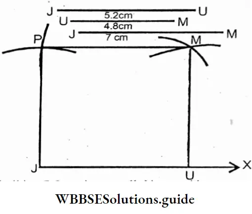 WBBSE Solutions For Class 7 Maths Chapter 21 Construction Of Quadrilateral Parallelogram JUMP